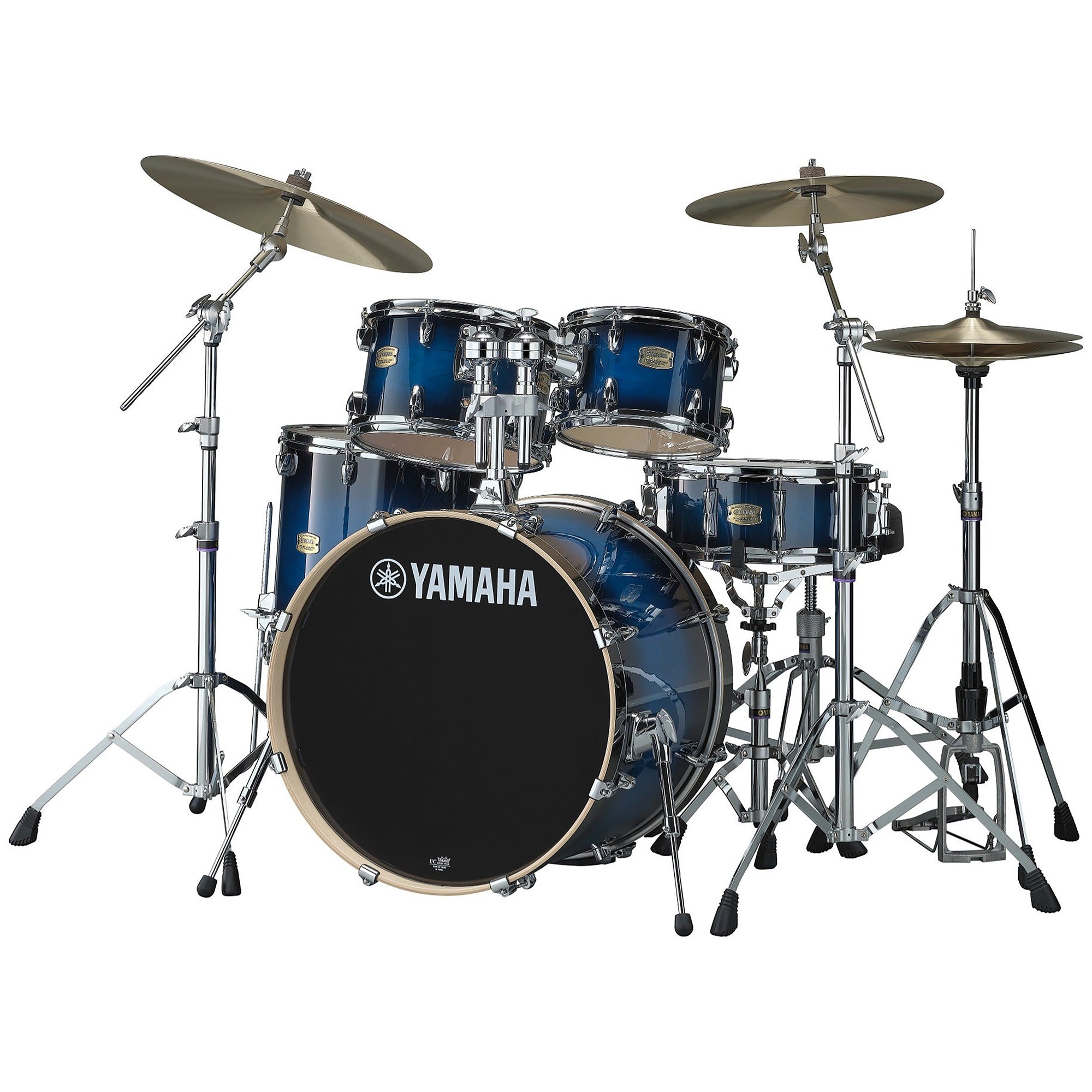 Yamaha SBP-2F5 Stage Custom Birch 5-Piece Shell Kit with 22" Bass Deep Blue Burst