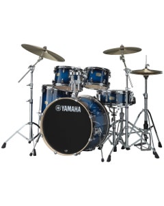 Yamaha SBP-2F5 Stage Custom Birch 5-Piece Shell Kit with 22" Bass Deep Blue Burst