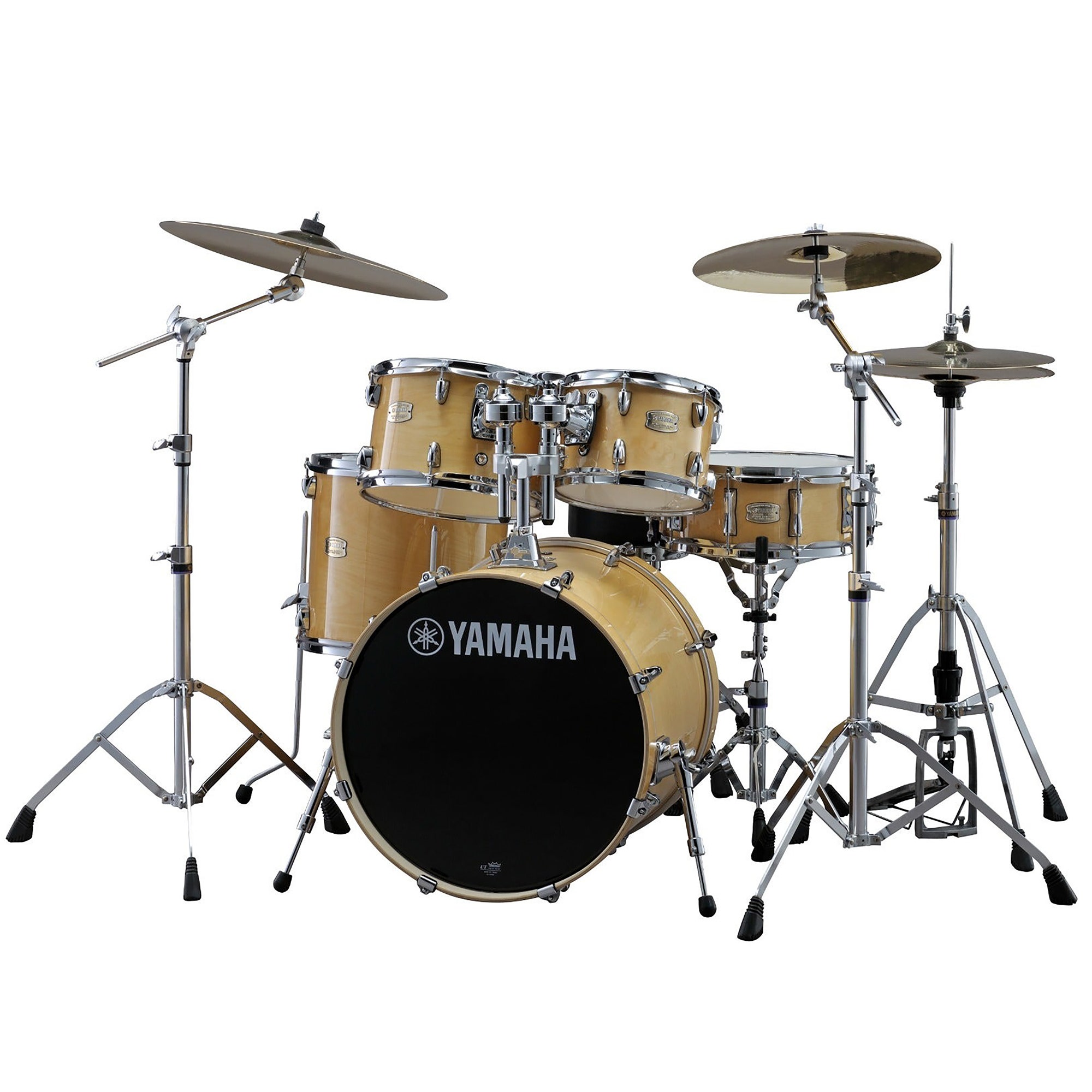 Yamaha SBP-2F5 Stage Custom Birch 5-Piece Shell Kit with 22" Bass Natural Wood