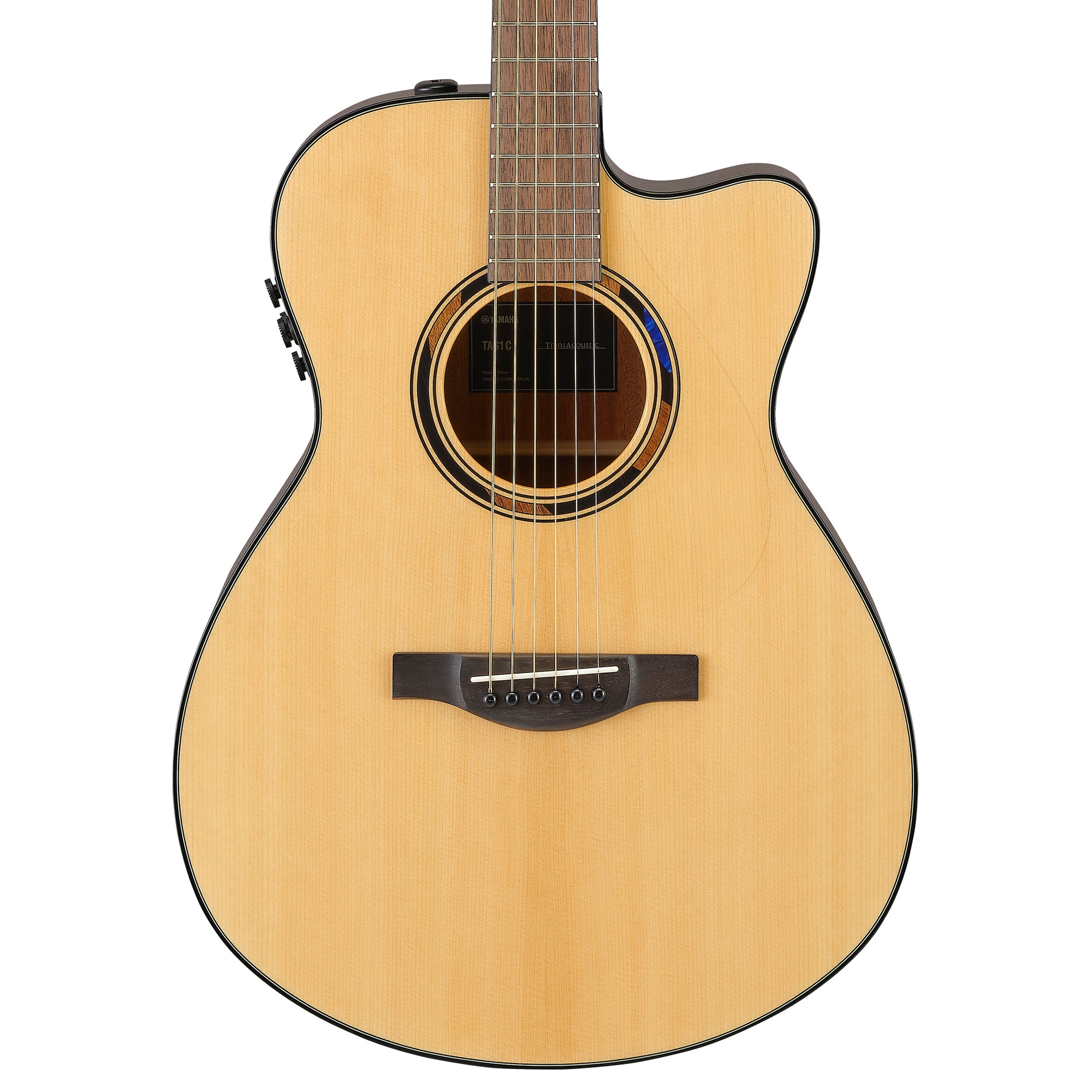 Yamaha TAS 1 C Transacoustic Concert Acoustic Electric Guitar with Bag