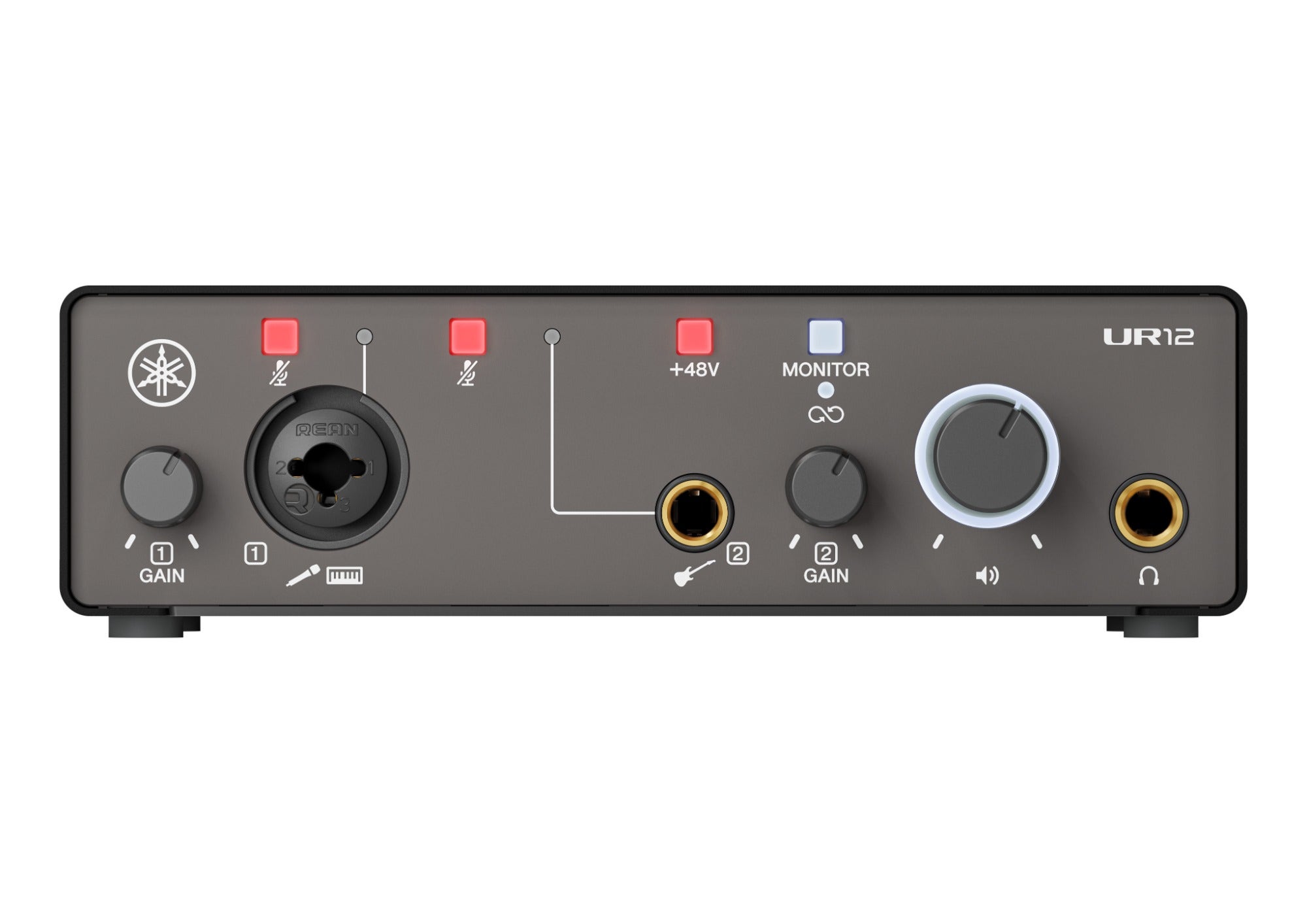 Yamaha UR12MK3 USB Audio Interface in Black
