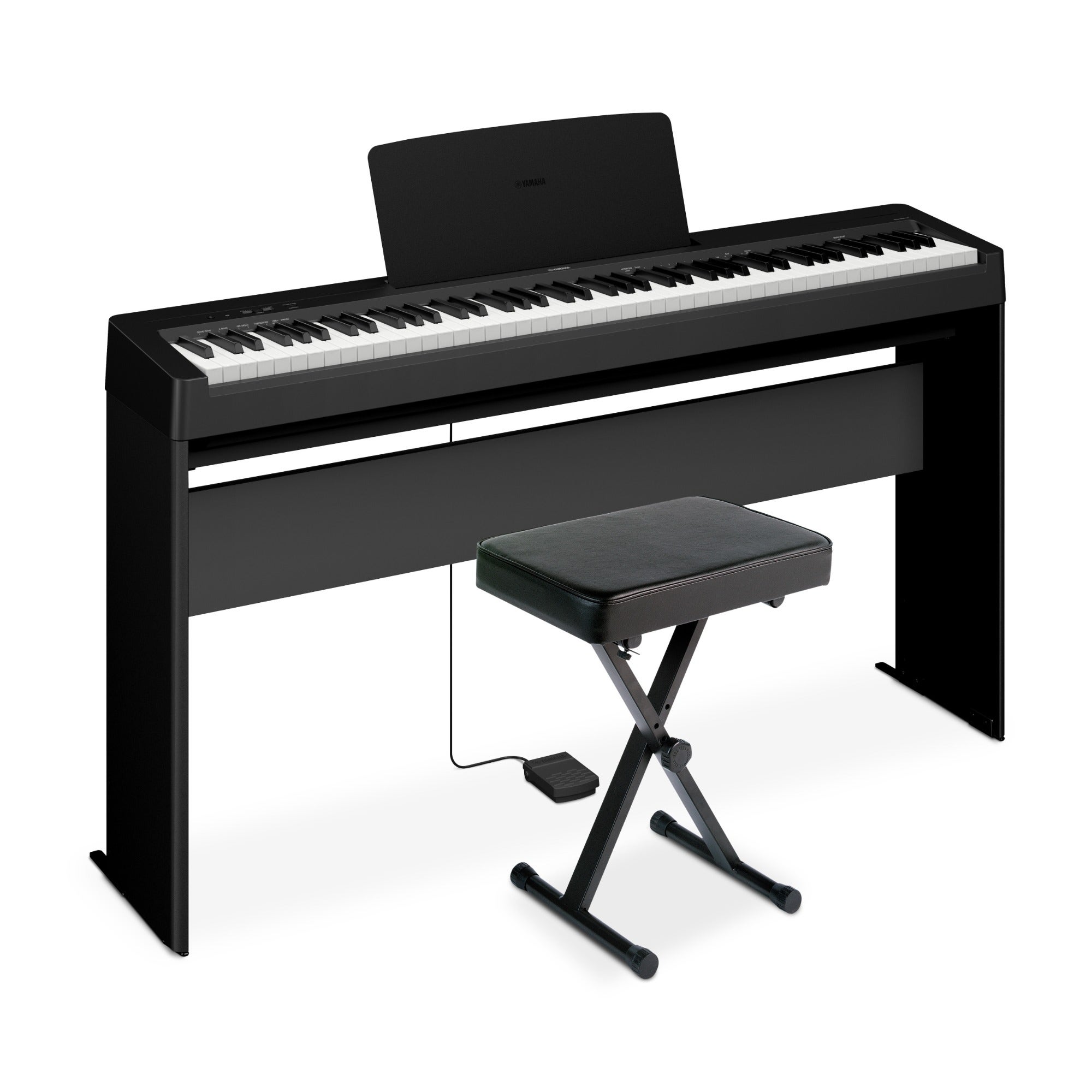 Yamaha P143LXB Digital Piano with Stand and Bench