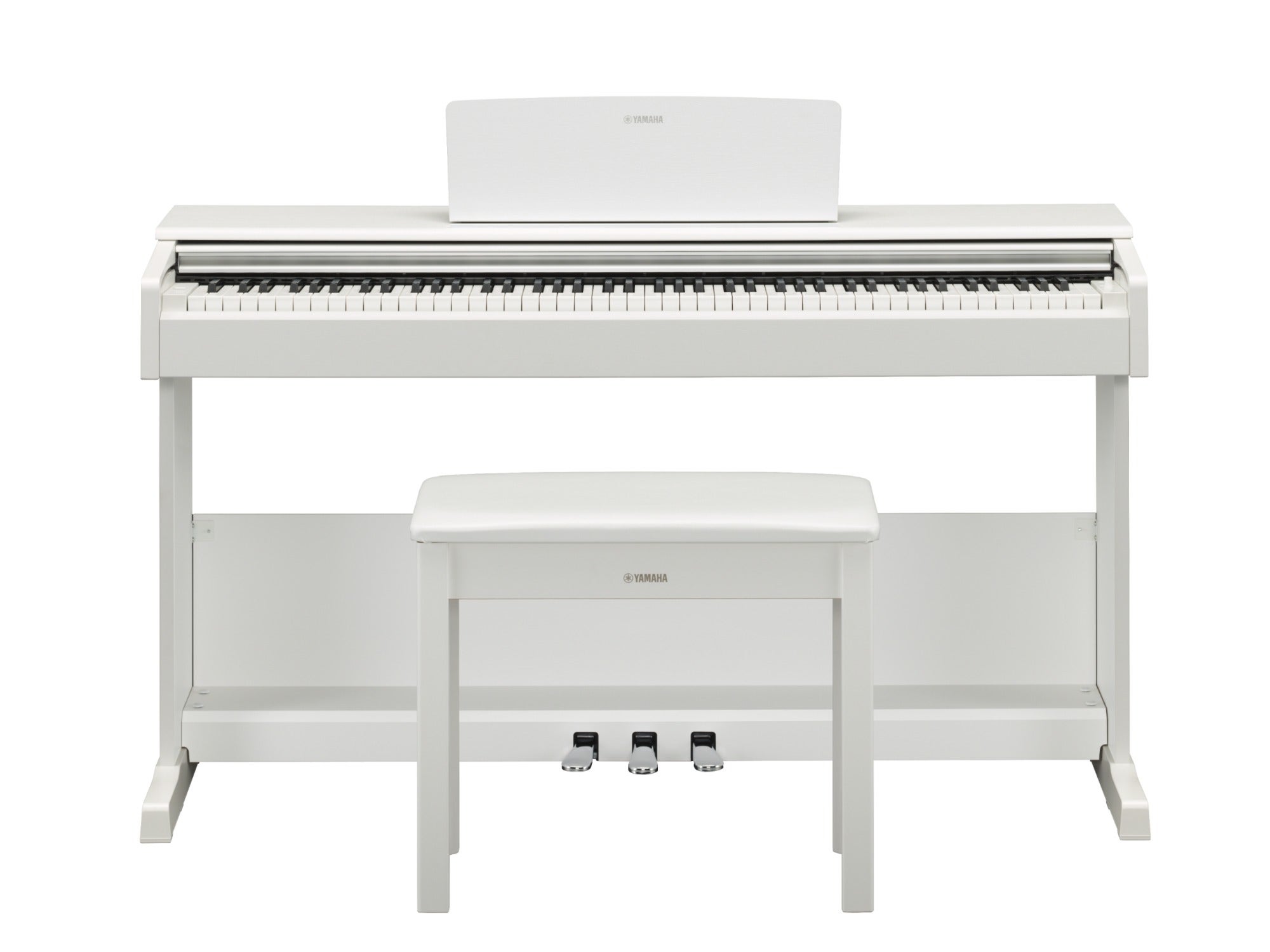 Yamaha YDP105B Arius Digital Piano with Bench White