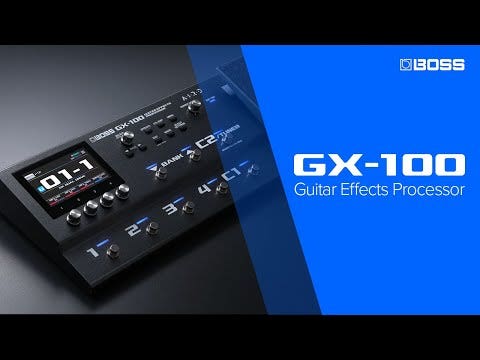Boss GX-100 Guitar Multi Effects Processor | American Musical Supply