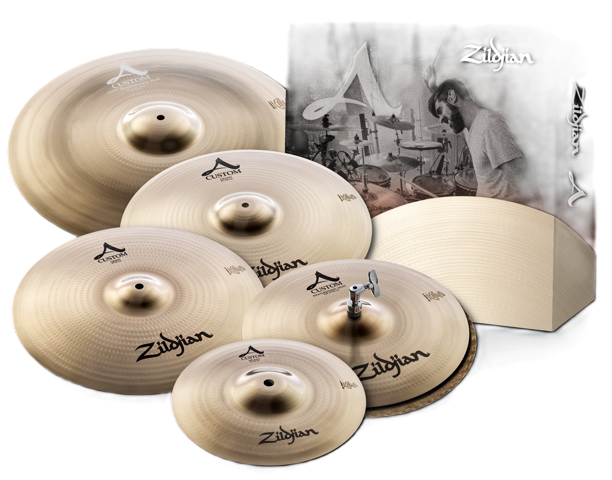 Zildjian ACP120 A Custom Value Added Cymbal Set with 10