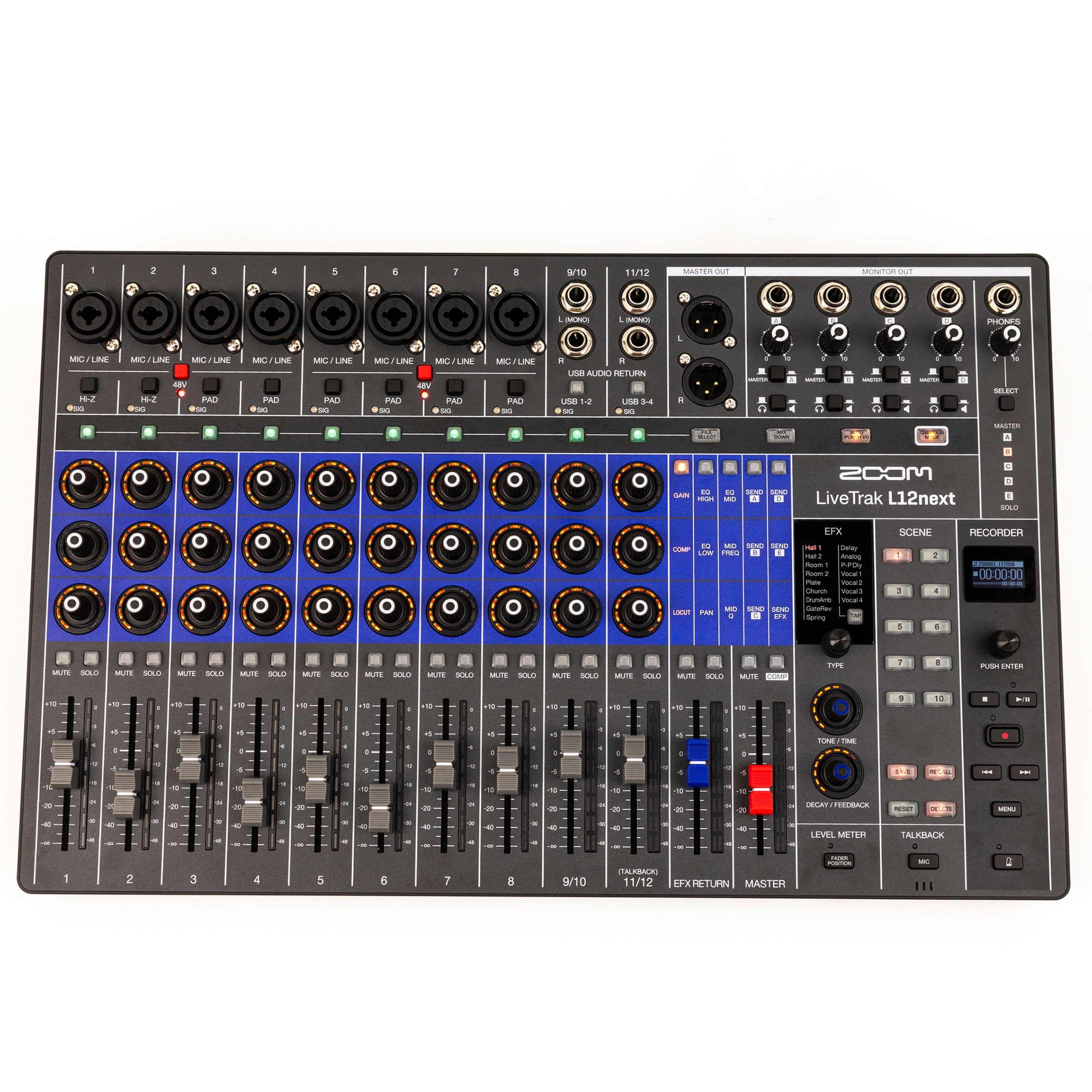 その他 Live at Fip cm3dmju Zoom LiveTrak L12next Digital Mixer And Multitrack