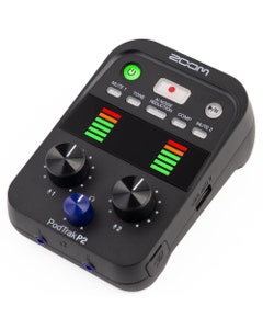 Zoom PodTrak P2 Podcast Recorder