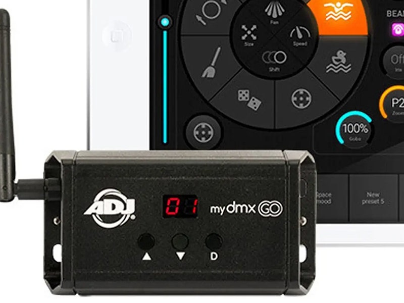 ADJ myDMX GO Wireless Freedom, Wired Reliability