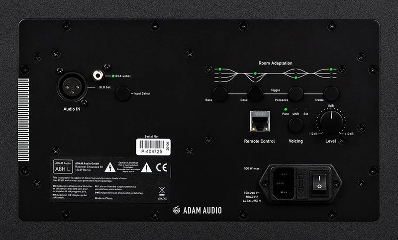 Adam Audio A8H 8" Active 3-Way Studio Monitor The Ultimate Mixing Truth-Teller