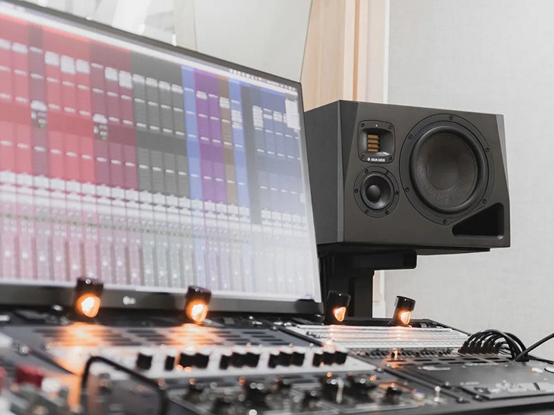 Adam Audio A8H 8" Active 3-Way Studio Monitor Adapts to Your Acoustic Reality
