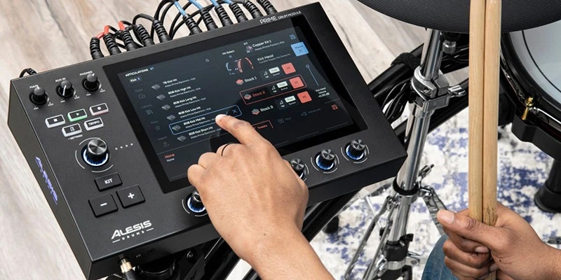 Alesis Strata Prime Touch Screen Technology