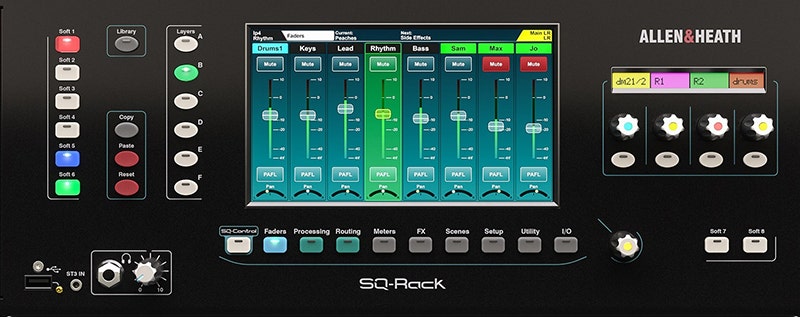 Allen & Heath SQ-Rack The Ultimate Rack-Mount Mixer