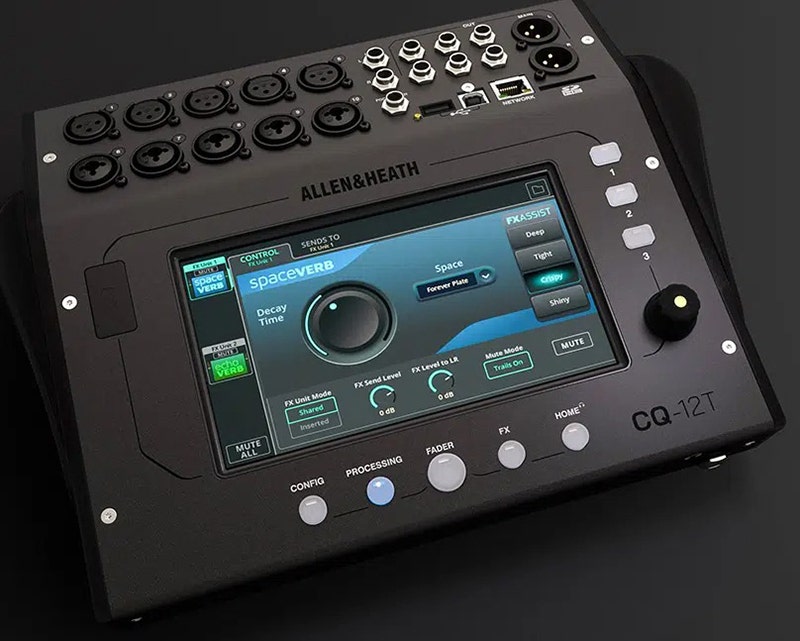 Allen & Heath CQ-12T Mixing Made Easy, No Expertise Needed
