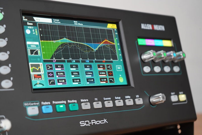 Allen & Heath SQ-Rack Intuitive, Flexible Control