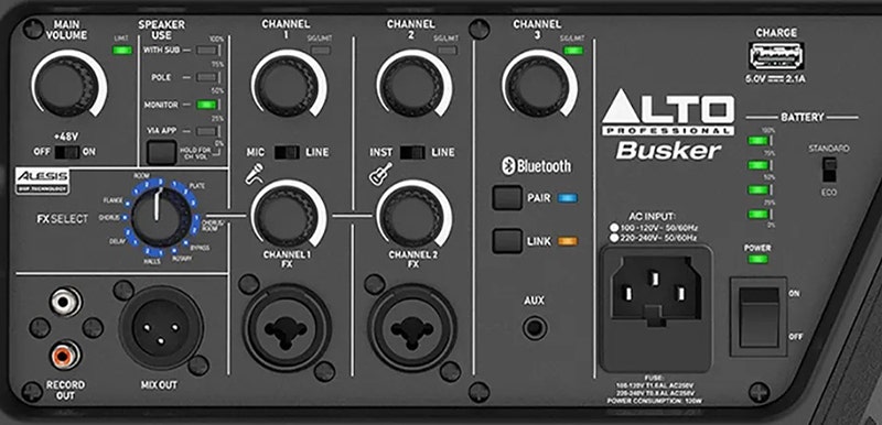 Alto Professional Busker Your Go Anywhere Sound System