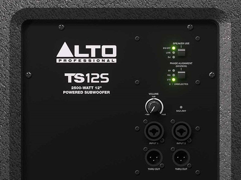 Alto Professional TS12S Connectivity That Actually Makes Sense