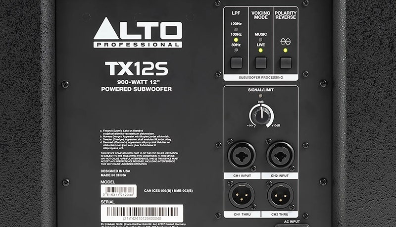 Alto Professional TX12SX Your Budget-Friendly Bass Solution