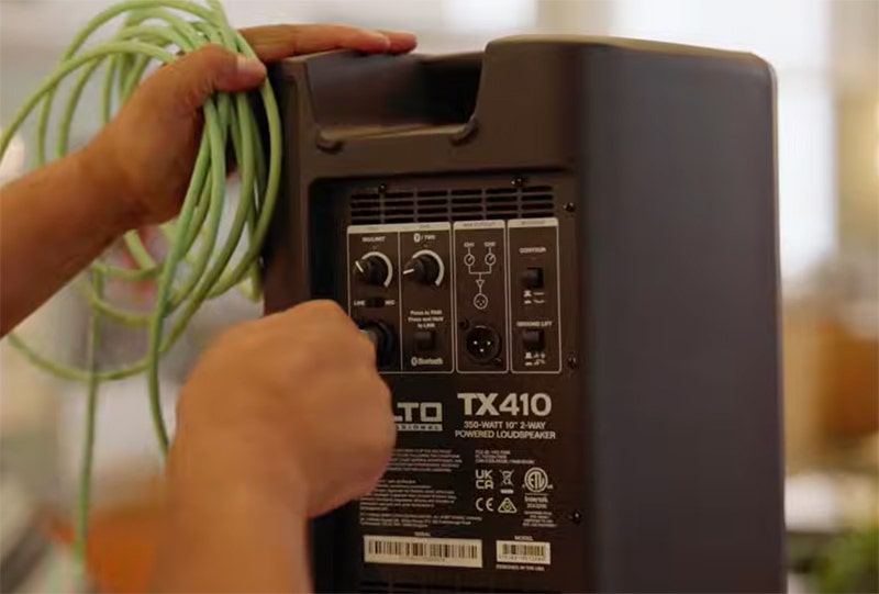 Alto TX410X Built for Convenience and Connectivity