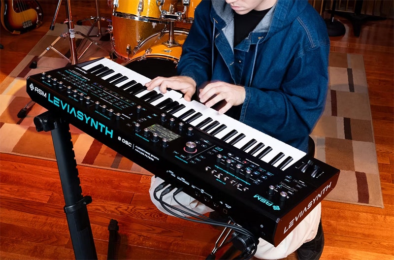 ASM Leviasynth Keyboard Production-Ready Sequencing and Effects