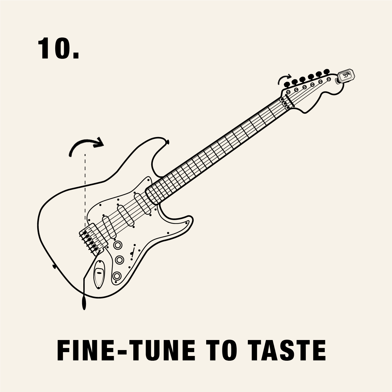Floyd rose string change tips