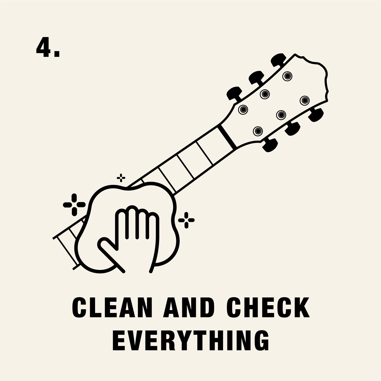 Steps for how to restring an acoustic guitar American Musical Supply
