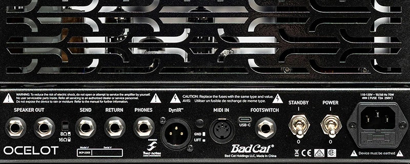 Bad Cat Ocelot Lunchbox Head The New Standard in Compact Amps
