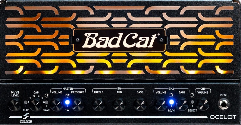 Bad Cat Ocelot Lunchbox Head Built for the Studio and the Stage