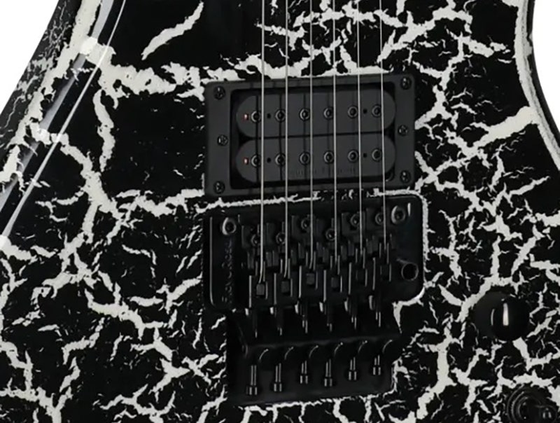 B.C. Rich Warlock Legacy Floyd Rose Dual Duncan Destruction