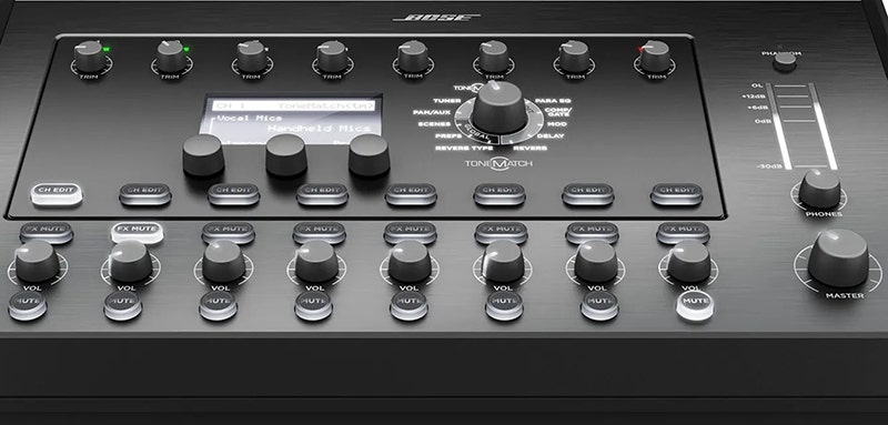 Bose T8S ToneMatch Mixer Maximum Connectivity