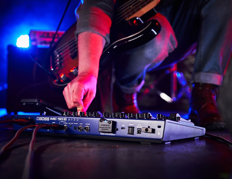 Boss ME-90B Hands-On, Head-Up Control