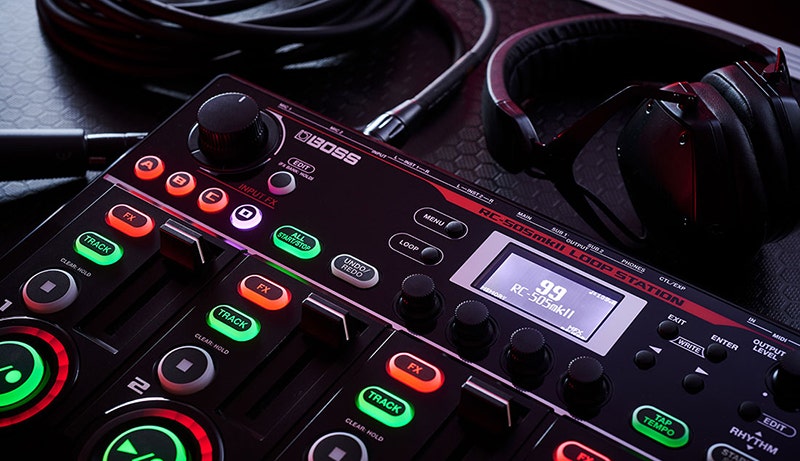 Boss RC-505mkII Connectivity Meets Versatility