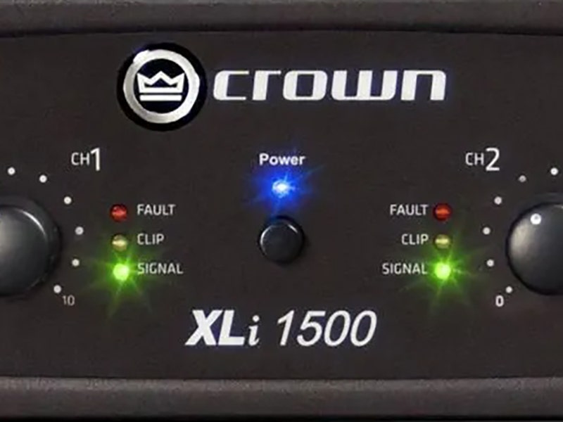 Crown XLI1500 Flexible Connectivity for Any Setup