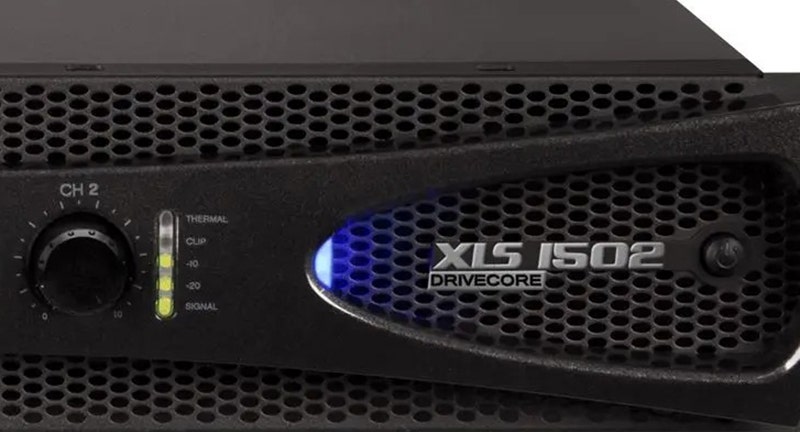 Crown XLS 1502 DriveCore 2 Dialed-In Digital Brainpower