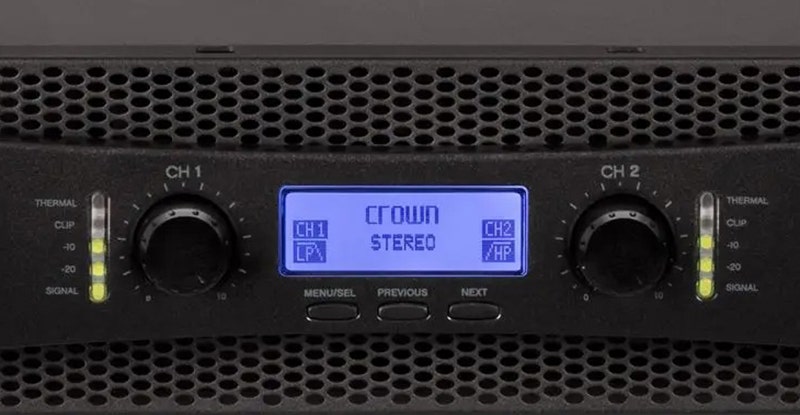 Crown XLS 1502 DriveCore 2 Engineered for the Dark, Dirty and Demanding