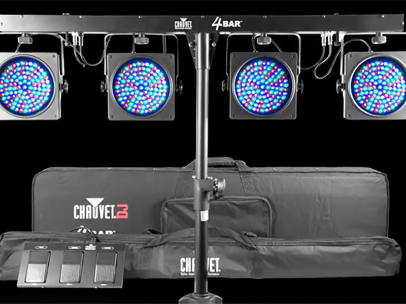 Chauvet DJ 4BAR ILS Fast Setup, Faster Showtime