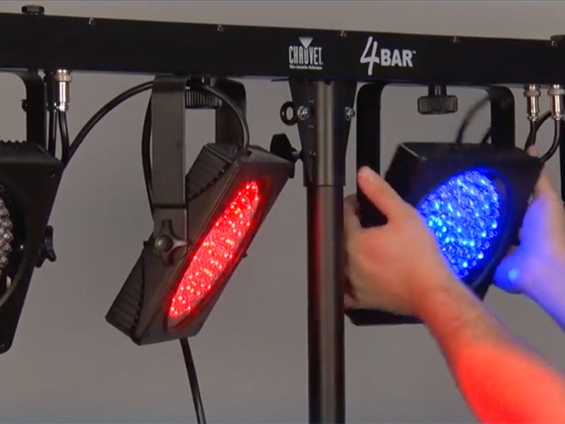 Chauvet DJ 4BAR ILS Four Heads, One Wash