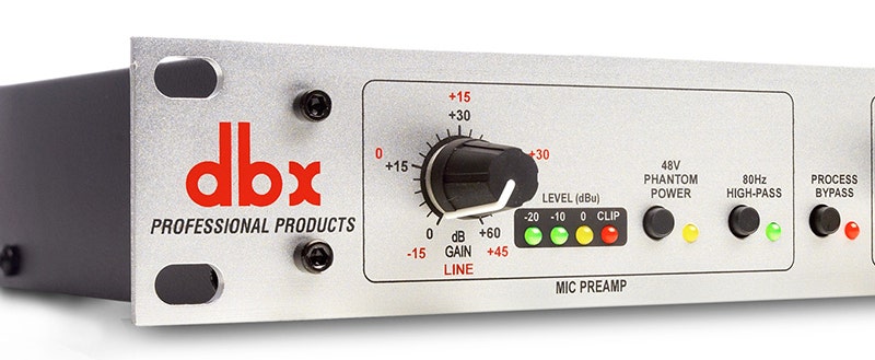 dbx 286s Dynamic Control & Vocal Clarity