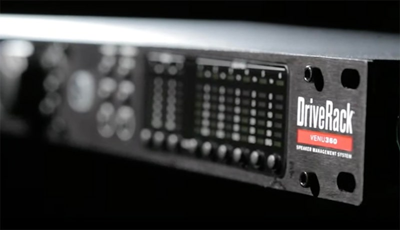 dbx DriveRack VENU360 Wireless Control and Setup