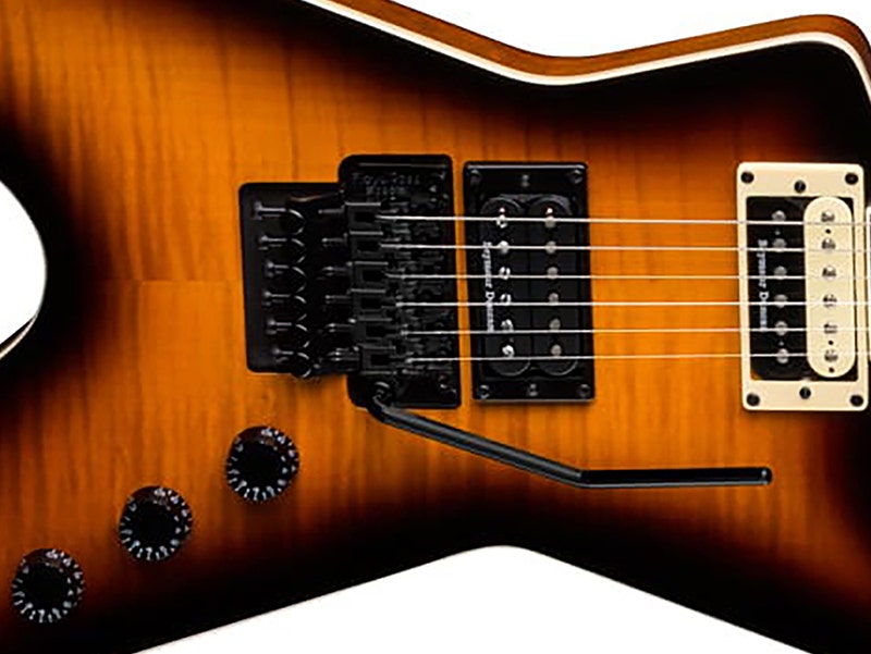 Dean ML 79 Floyd Flame Top Professional-Grade Electronics