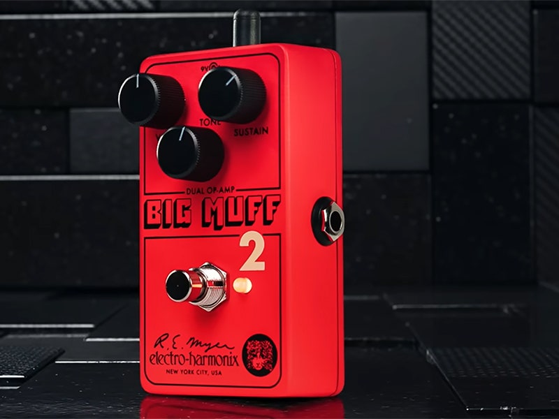 Electro-Harmonix Big Muff Pi 2 Iconic Design in a Board-Friendly Package