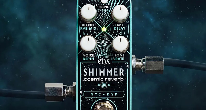 EHX Pico Shimmer A Shimmer Reverb Pedal Built for Explorers
