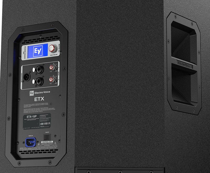 Electro-Voice ETX15P Professional Features