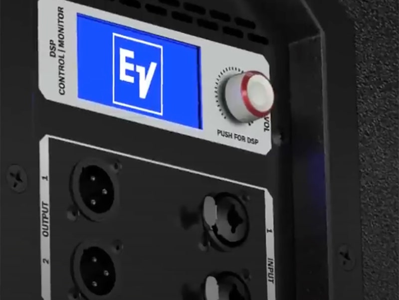 Electro-Voice ETX15SP Pro Features for Total Control