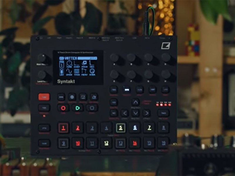 Elektron Syntakt Analog and Digital Synthesis in One Box