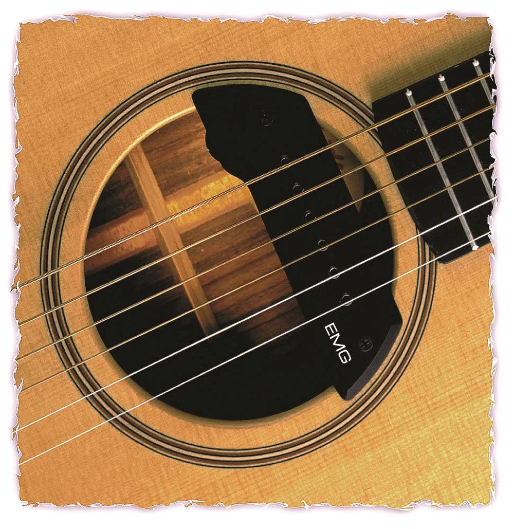 Types of guitar pickups acoustic soundhole