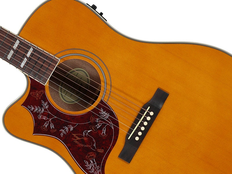 Epiphone Hummingbird Studio EC A Perfect Blend of Warmth and Grit