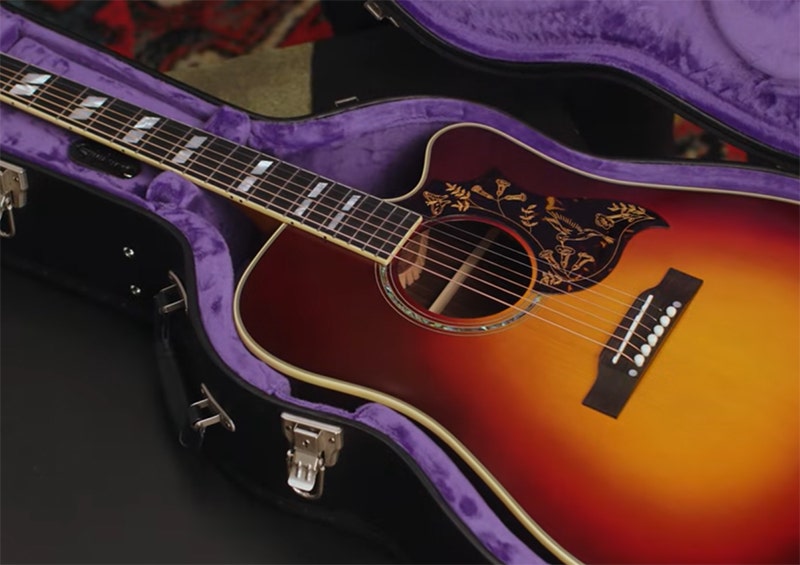 Epiphone Inspired by Gibson Custom Hummingbird Deluxe Acoustic