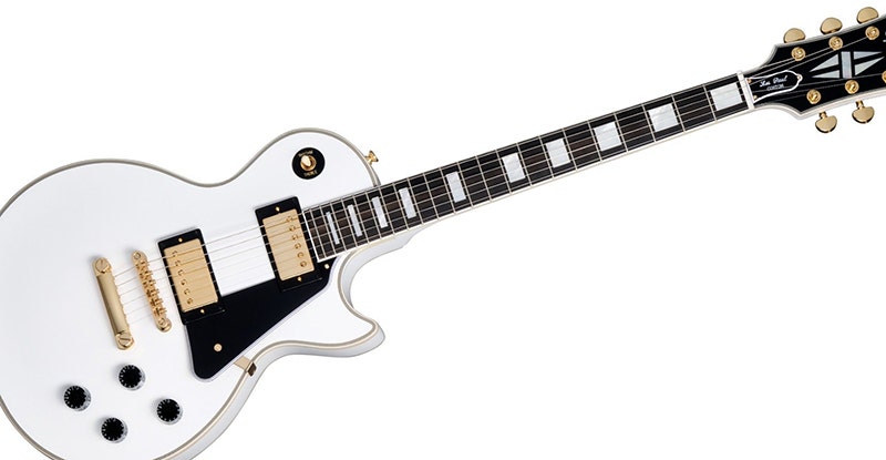 Epiphone Les Paul Custom Guitar with Hardshell Case