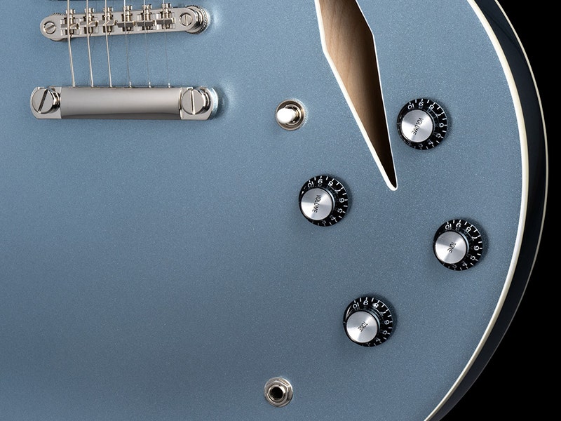 Epiphone Dave Grohl DG-335 Guitar Pelham Blue with Case