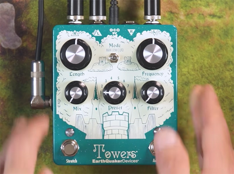 EarthQuaker Devices Towers Soundscape Generator Built for the Bold